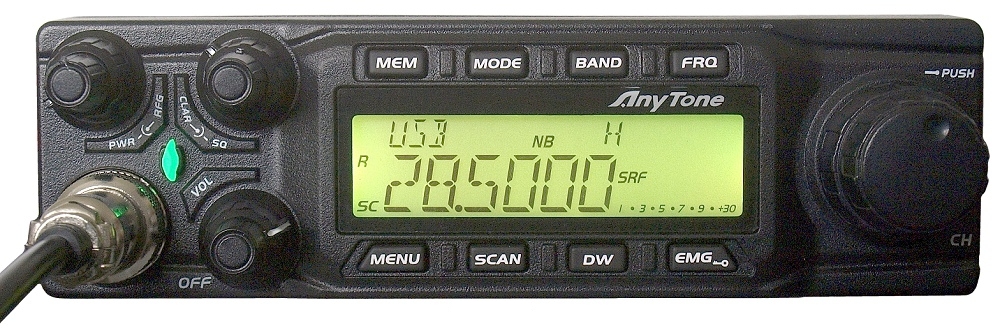 Anytone All-Mode 10 Meter Mobile